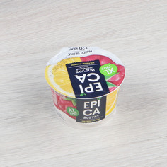 Йогурт Epica малина, лимон 4,8% 190 г