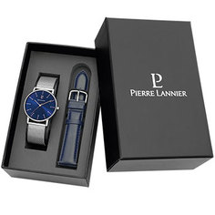 fashion наручные мужские часы Pierre Lannier 377C168. Коллекция Coffrets