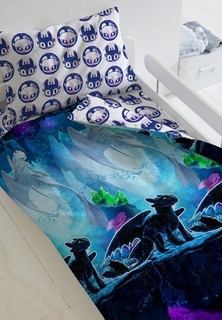 Постельное белье детское Непоседа Как приручить дракона. Таинственный мир