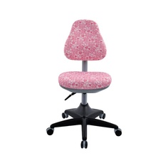 Компьютерное кресло Бюрократ KD-2 розовый сердца