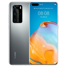 Смартфон Huawei P40 Pro 256 ГБ мерцающий серебристый