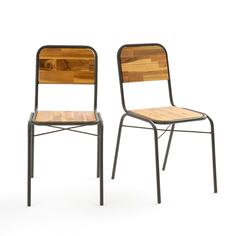 Комплект из 2 стульев школьных LA REDOUTE INTERIEURS