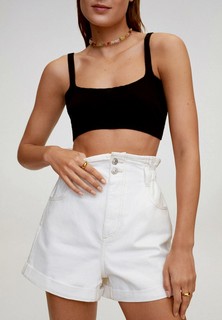 Шорты джинсовые Mango - PAPERBAG