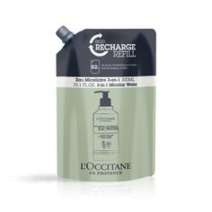 Мицеллярная вода 3в1 с чабрецом и огурцом 300 мл, сменный блок L'Occitane