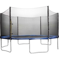 Батут DFC Trampoline Fitness 14FT-TR-E с защитной сеткой