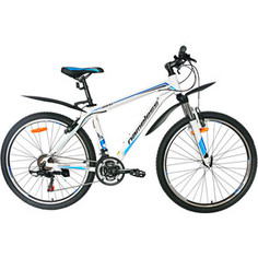 Велосипед Nameless 26 J6100, белый/синий, 17 (2020)