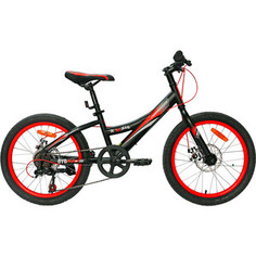 Велосипед Nameless 20 S2300D, черный/оранжевый, 11 (2020) универс. рама