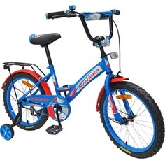 Велосипед AVENGER 14 NEW STAR, голубой/красный