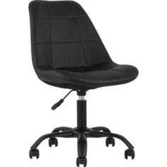 Стул офисный Stool Group Гирос экокожа черный OC-001 TP 15 black