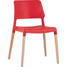 Стул Stool Group Bistro деревянные ножки 8086 red