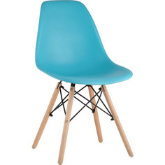 Стул Stool Group Eames бирюзовый 8056PP light blue 90072 dual