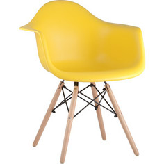 Кресло Stool Group Eames W желтое 8066 yellow seat dual