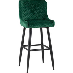 Стул барный Stool Group Ститч вельвет изумрудный MC15B velvet HLR-56 dual