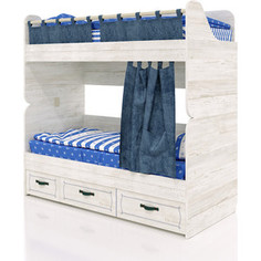 СКАНД-МЕБЕЛЬ Кровать двухъярусная Леди 6-2 винтерберг