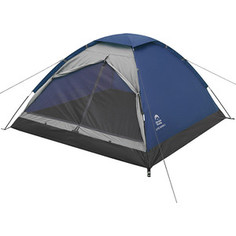 Палатка Jungle Camp трехместная Lite Dome 3, цвет- синий/серый