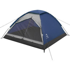 Палатка Jungle Camp четырехместная Lite Dome 4, цвет- синий/серый