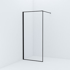 Душевой уголок IDDIS Slide 90 стекло прозрачное, профиль черный (SLI8BS9i23)
