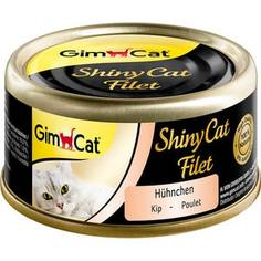 Консервы Gimborn Gimcat ShineCat Filet Chicken цыпленок для кошек 70г (413808)
