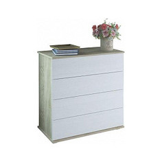 Комод Мастер Ренцо-10 дуб сонома/белый МСТ-КДР-10-СБ-16 Master