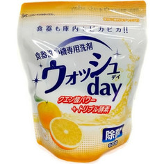 Порошок для посудомоечной машины (ПММ) Nihon Detergent с ароматом апельсина, 600 г