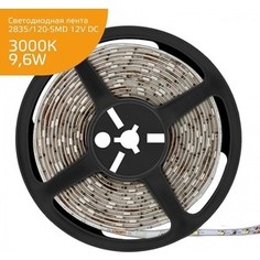 Лента Gauss светодиодная 9,6W/m 120LED/m 2835SMD теплый белый 5M 355000110