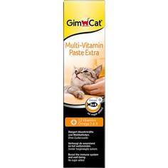 Витамины Gimborn Gimcat Multi-Vitamin Paste Extra 12 Vitamins Omega 3 & 6 No Sugar Added мультивитаминная паста экстра для кошек 100г (401324)