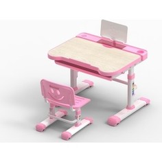 Комплект парта + стул трансформеры FunDesk Bellissima pink