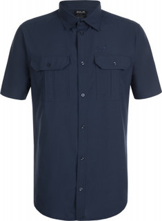 Рубашка с коротким рукавом мужская Jack Wolfskin Kwando River, размер 54-56