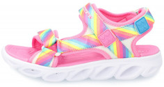 Сандалии для девочек Skechers Hypno-Splash Rainbow Lights, размер 31.5