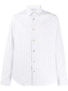 Paul Smith полосатая рубашка строгого кроя