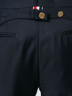 Thom Browne укороченные строгие брюки