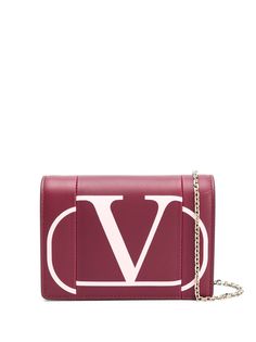 Valentino мини-сумка Valentino Garavani с логотипом VLogo