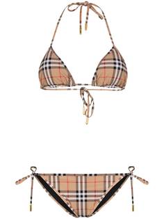 Burberry бикини в клетку Vintage Check