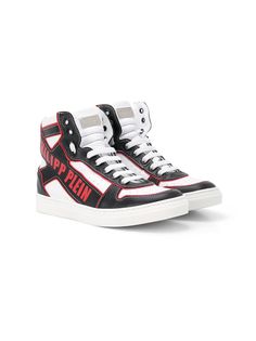 Philipp Plein высокие кроссовки с логотипом