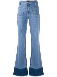 RedValentino расклешенные джинсы