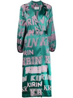Kirin платье с поясом и логотипом