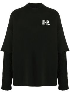 UNRAVEL PROJECT многослойная толстовка оверсайз