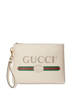 Gucci клатч с логотипом