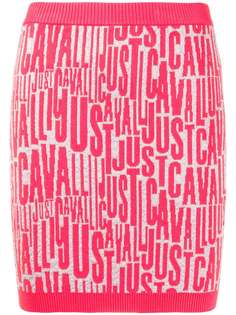 Just Cavalli юбка с логотипом