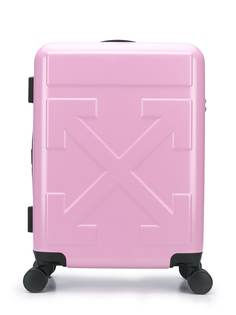 Off-White чемодан с логотипом