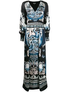 Just Cavalli платье макси с V-образным вырезом