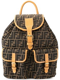 Fendi Pre-Owned рюкзак с узором Zucca