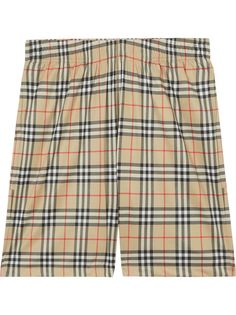 Burberry шорты в клетку Vintage Check