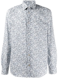 PAUL SMITH рубашка с цветочным принтом