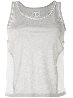 Chanel Pre-Owned топ Sport Line 2004-го года с сетчатыми вставками