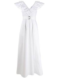 P.A.R.O.S.H. платье макси с V-образным вырезом