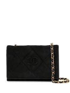 Chanel Pre-Owned стеганая сумка на плечо 1985-1993 с логотипом CC