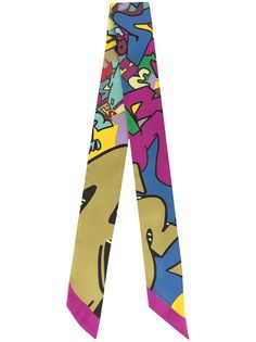 Hermès узкий платок Twilly Graff Hermes