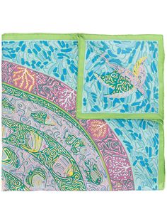 Hermès шарф La Legende du Poisson Hermes