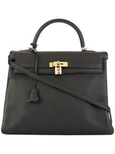 Hermès сумка с ручкой и ремнем Kelly 35 Liegee pre-owned Hermes